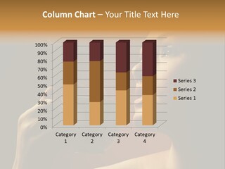 Young Coffee Satisfaction PowerPoint Template