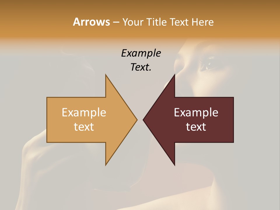 Young Coffee Satisfaction PowerPoint Template