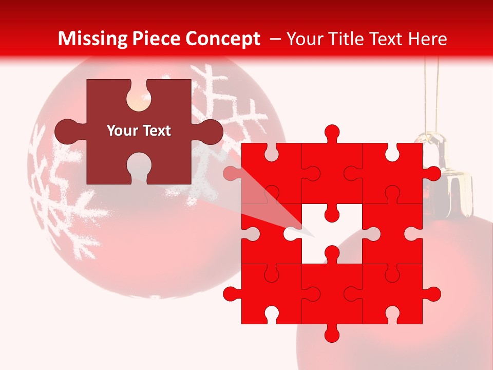 Celebration Celebrating Ornament PowerPoint Template