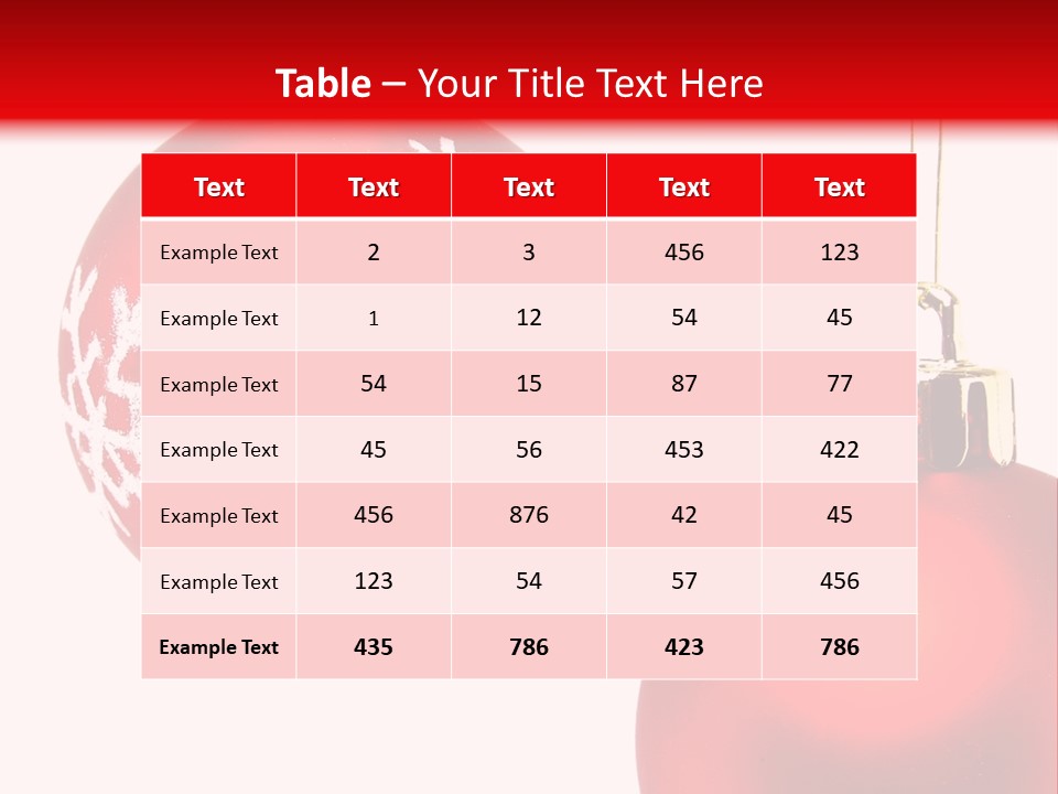 Celebration Celebrating Ornament PowerPoint Template