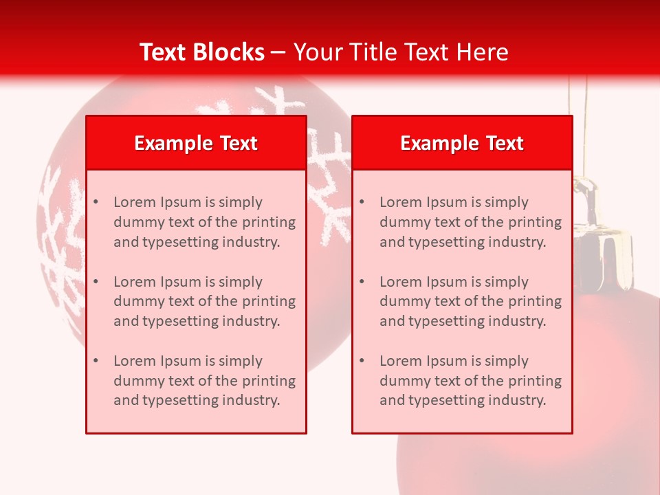 Celebration Celebrating Ornament PowerPoint Template