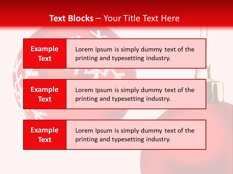Celebration Celebrating Ornament PowerPoint Template