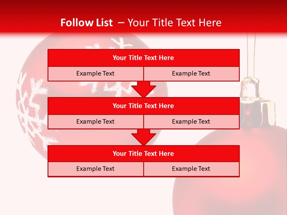 Celebration Celebrating Ornament PowerPoint Template