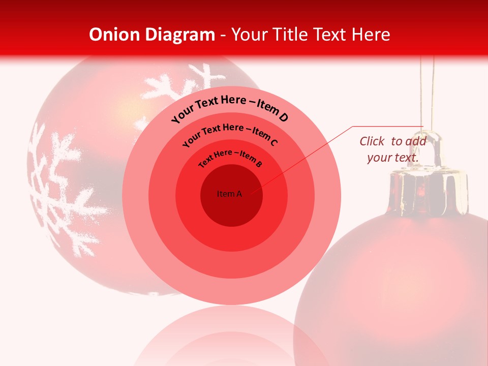 Celebration Celebrating Ornament PowerPoint Template