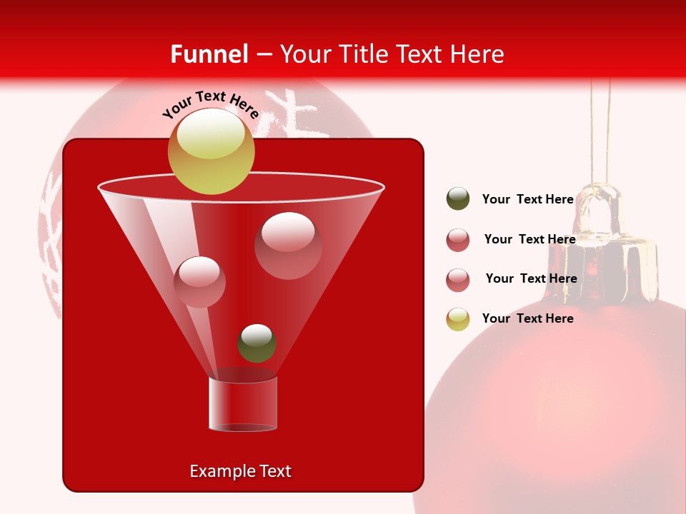 Celebration Celebrating Ornament PowerPoint Template