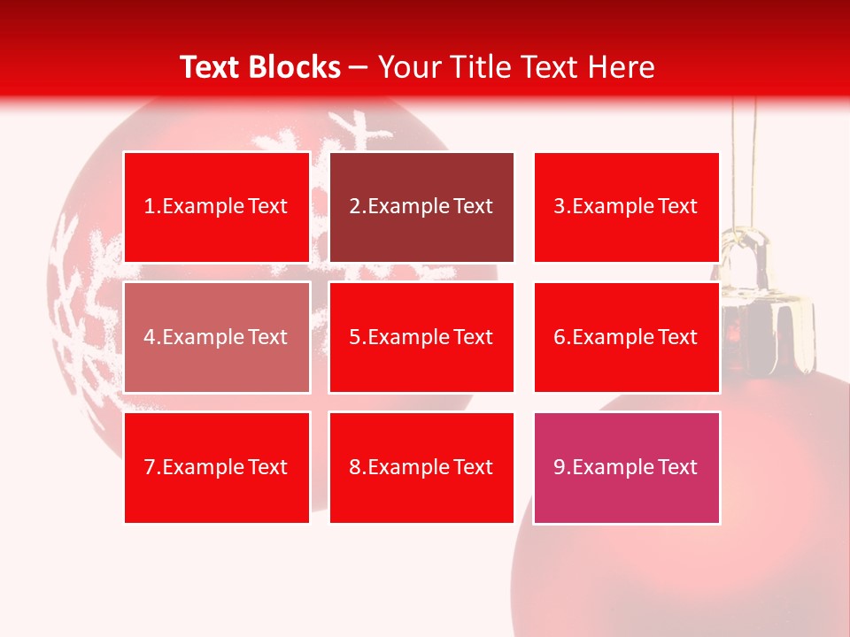 Celebration Celebrating Ornament PowerPoint Template