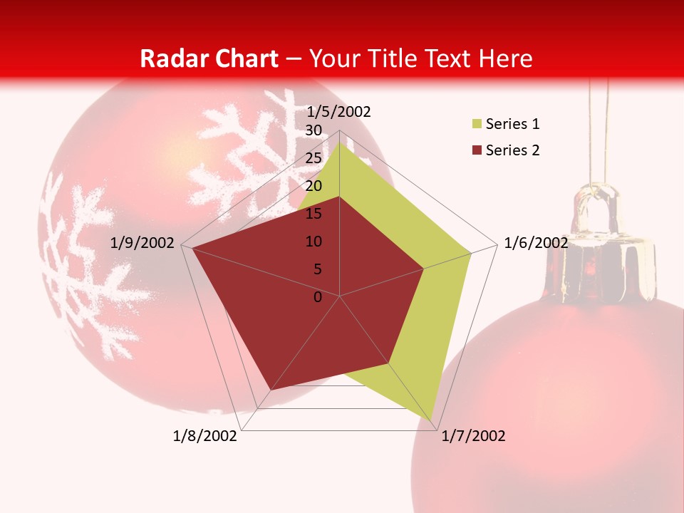 Celebration Celebrating Ornament PowerPoint Template