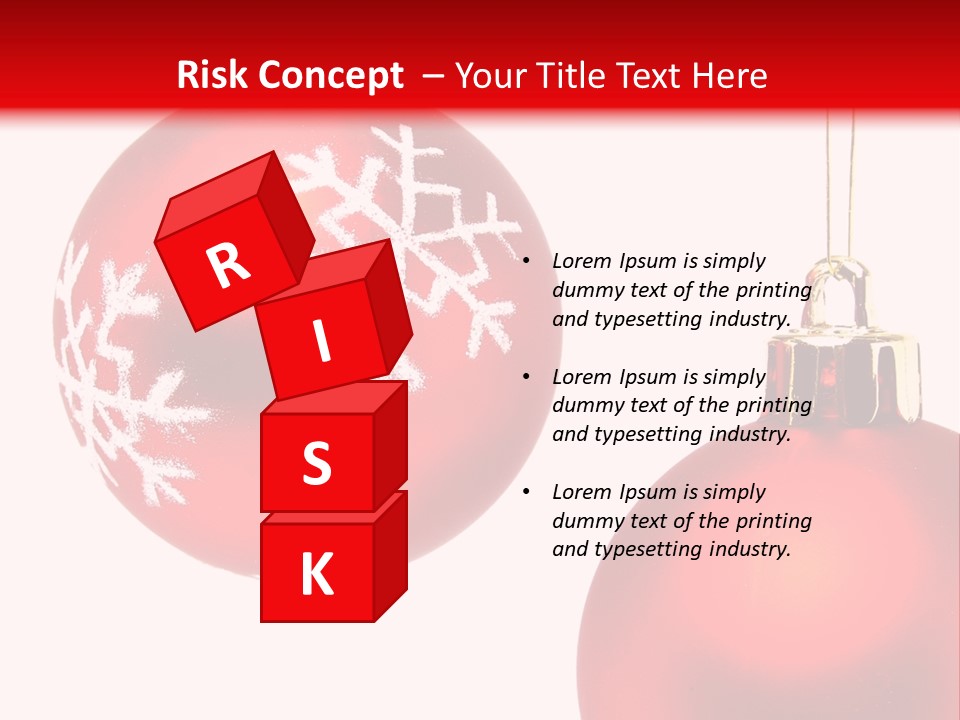 Celebration Celebrating Ornament PowerPoint Template