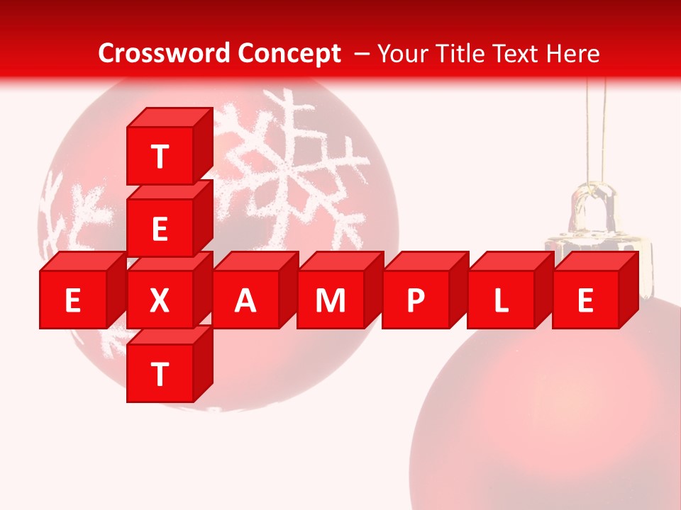 Celebration Celebrating Ornament PowerPoint Template