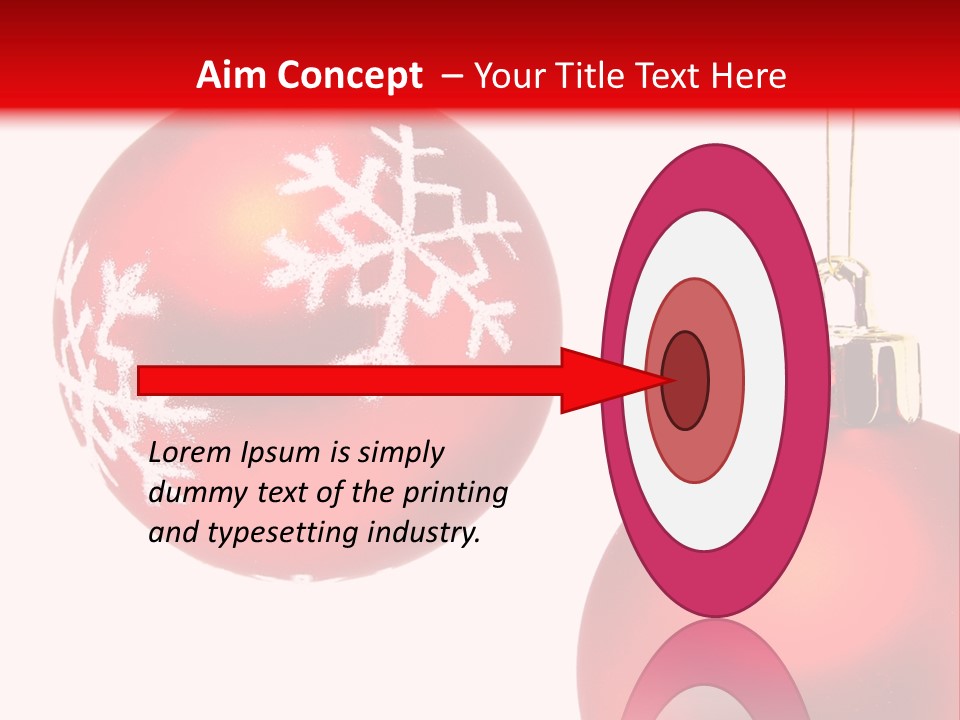 Celebration Celebrating Ornament PowerPoint Template