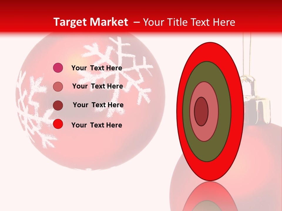 Celebration Celebrating Ornament PowerPoint Template