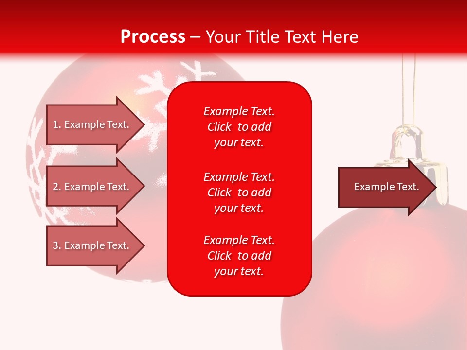 Celebration Celebrating Ornament PowerPoint Template