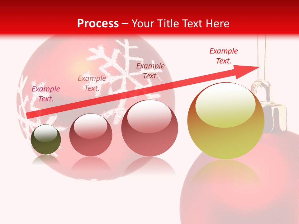 Celebration Celebrating Ornament PowerPoint Template