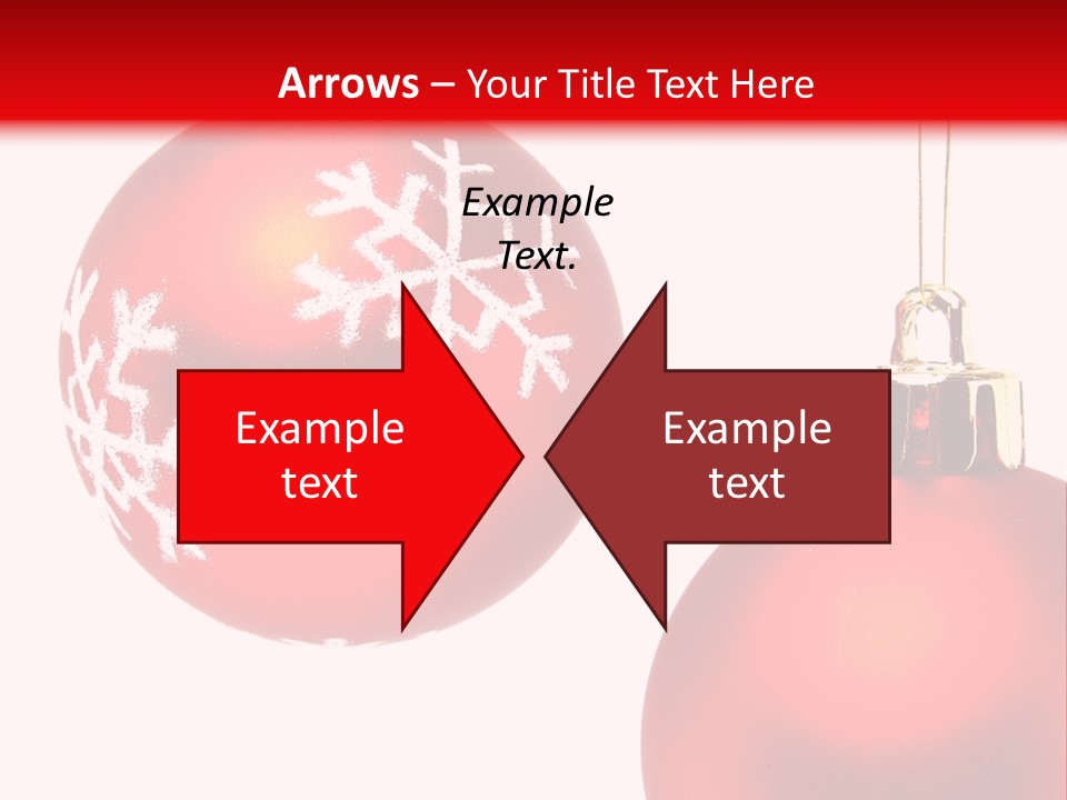 Celebration Celebrating Ornament PowerPoint Template