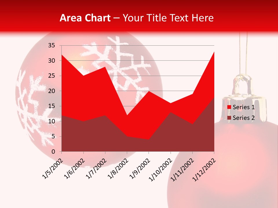 Celebration Celebrating Ornament PowerPoint Template