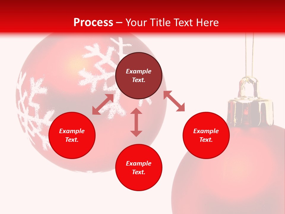 Celebration Celebrating Ornament PowerPoint Template