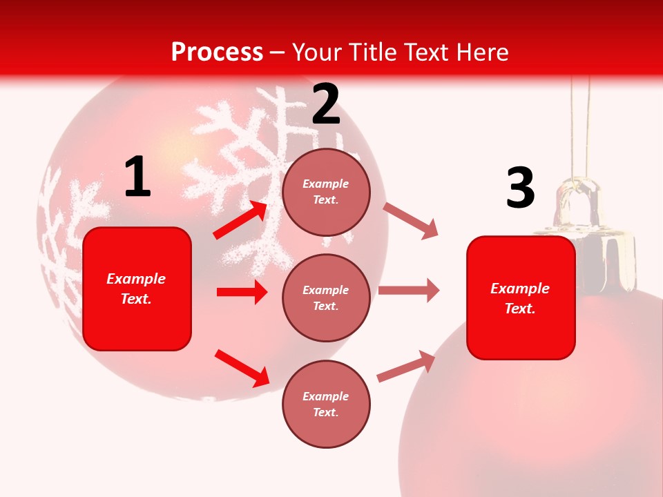 Celebration Celebrating Ornament PowerPoint Template