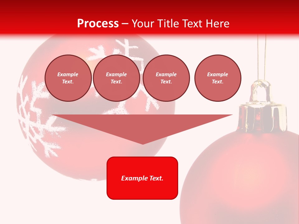 Celebration Celebrating Ornament PowerPoint Template