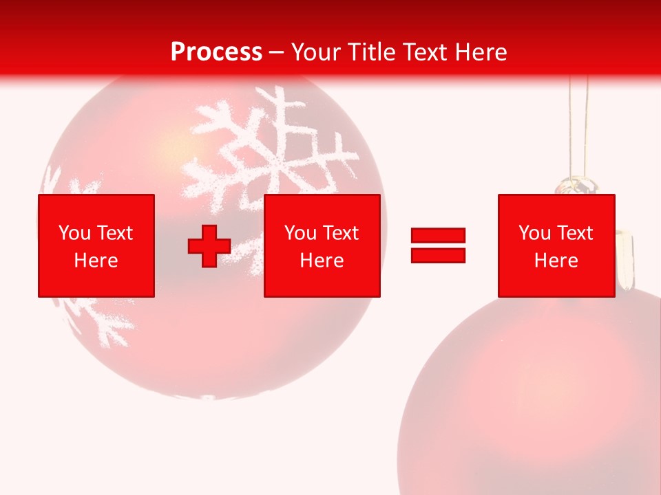 Celebration Celebrating Ornament PowerPoint Template