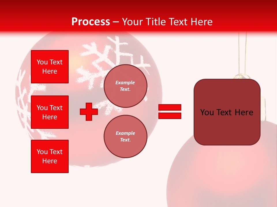 Celebration Celebrating Ornament PowerPoint Template