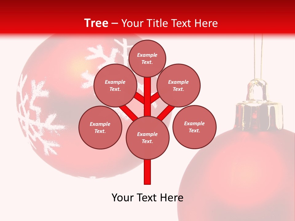 Celebration Celebrating Ornament PowerPoint Template