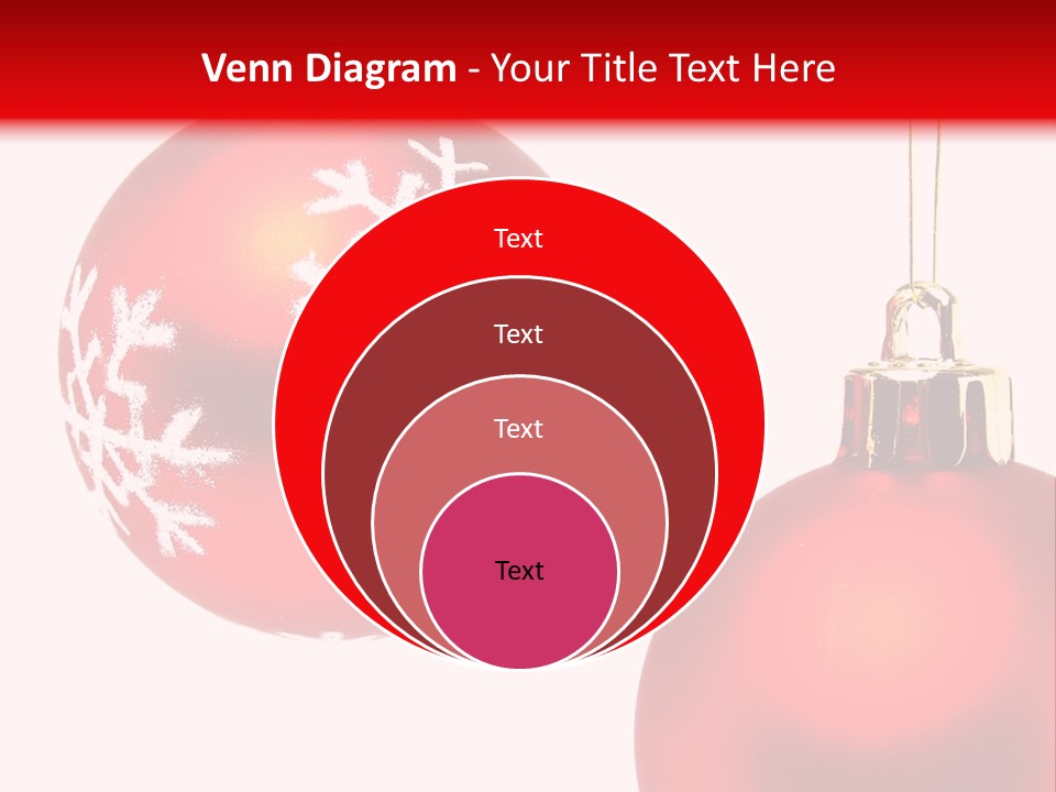 Celebration Celebrating Ornament PowerPoint Template
