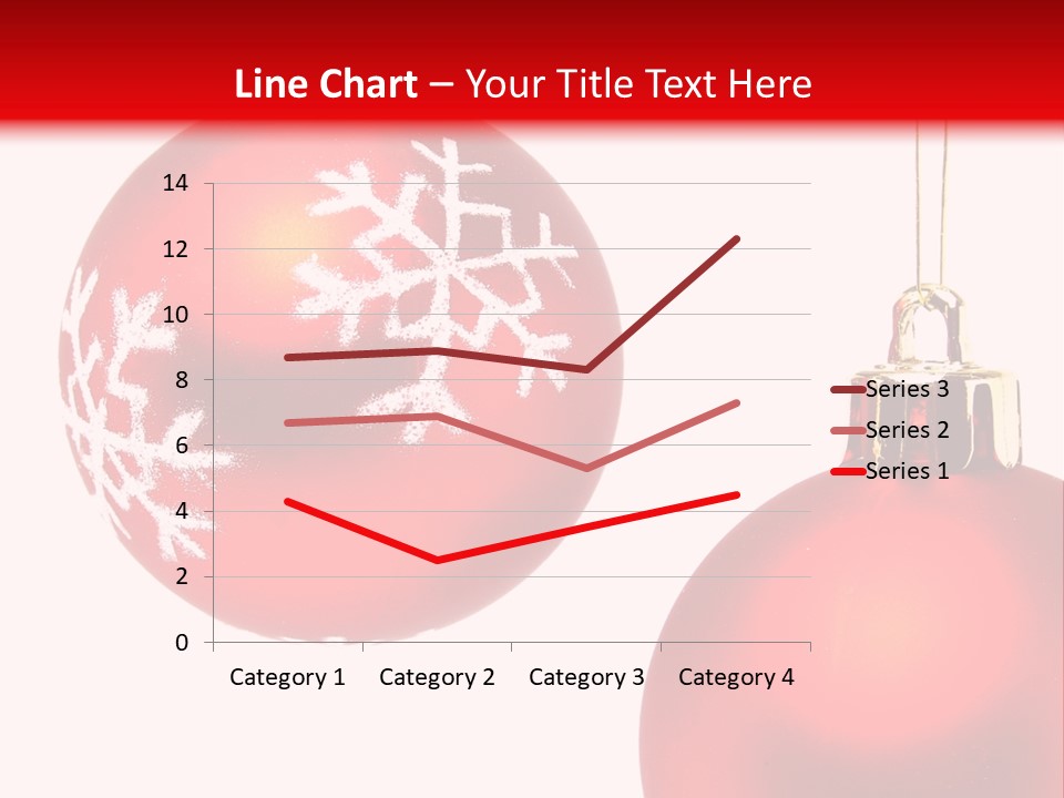 Celebration Celebrating Ornament PowerPoint Template