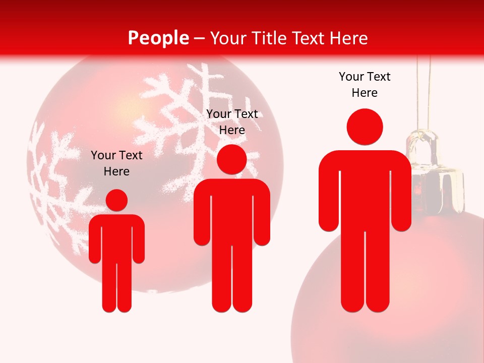 Celebration Celebrating Ornament PowerPoint Template