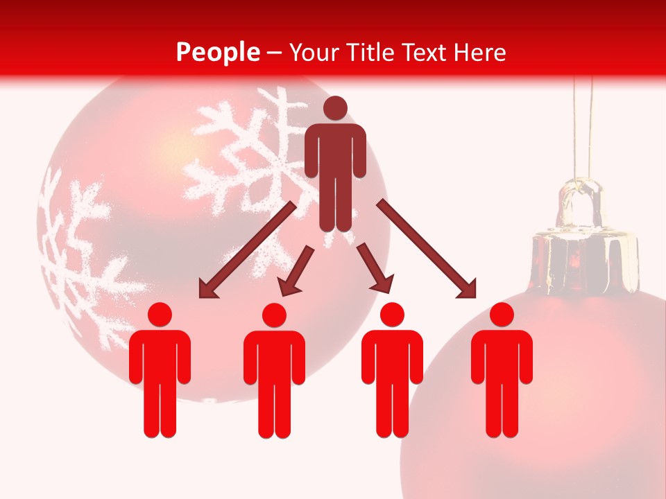 Celebration Celebrating Ornament PowerPoint Template