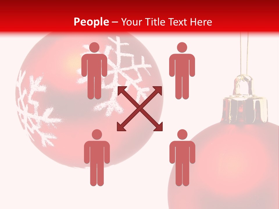 Celebration Celebrating Ornament PowerPoint Template