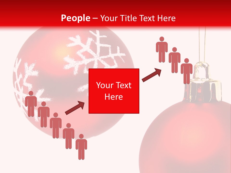 Celebration Celebrating Ornament PowerPoint Template