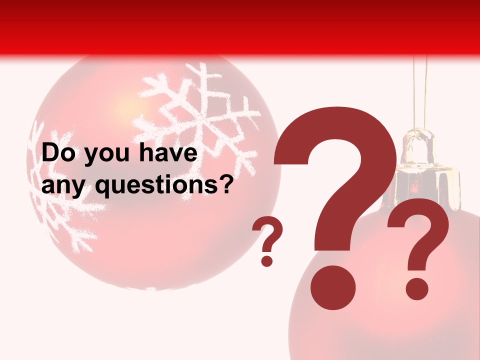 Celebration Celebrating Ornament PowerPoint Template