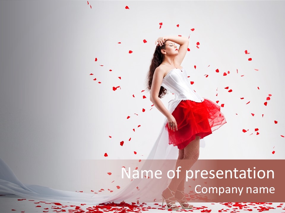 Fashion Romanticism One PowerPoint Template