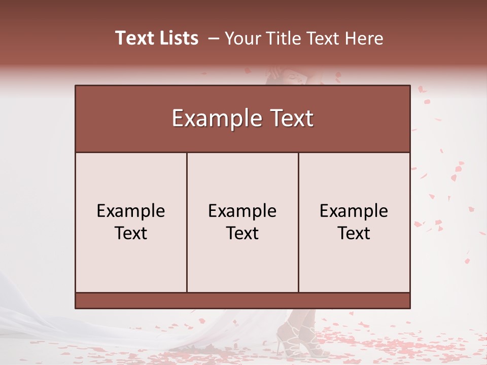 Fashion Romanticism One PowerPoint Template