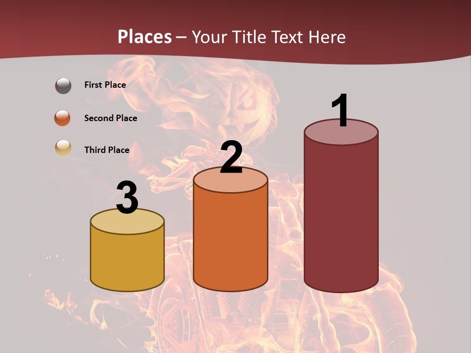 Concept Burn Riding PowerPoint Template