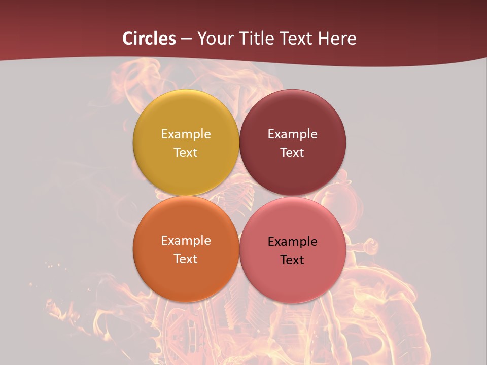 Concept Burn Riding PowerPoint Template