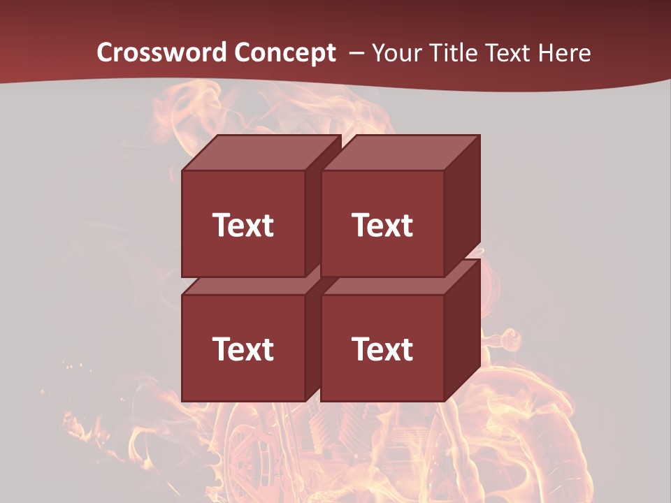 Concept Burn Riding PowerPoint Template