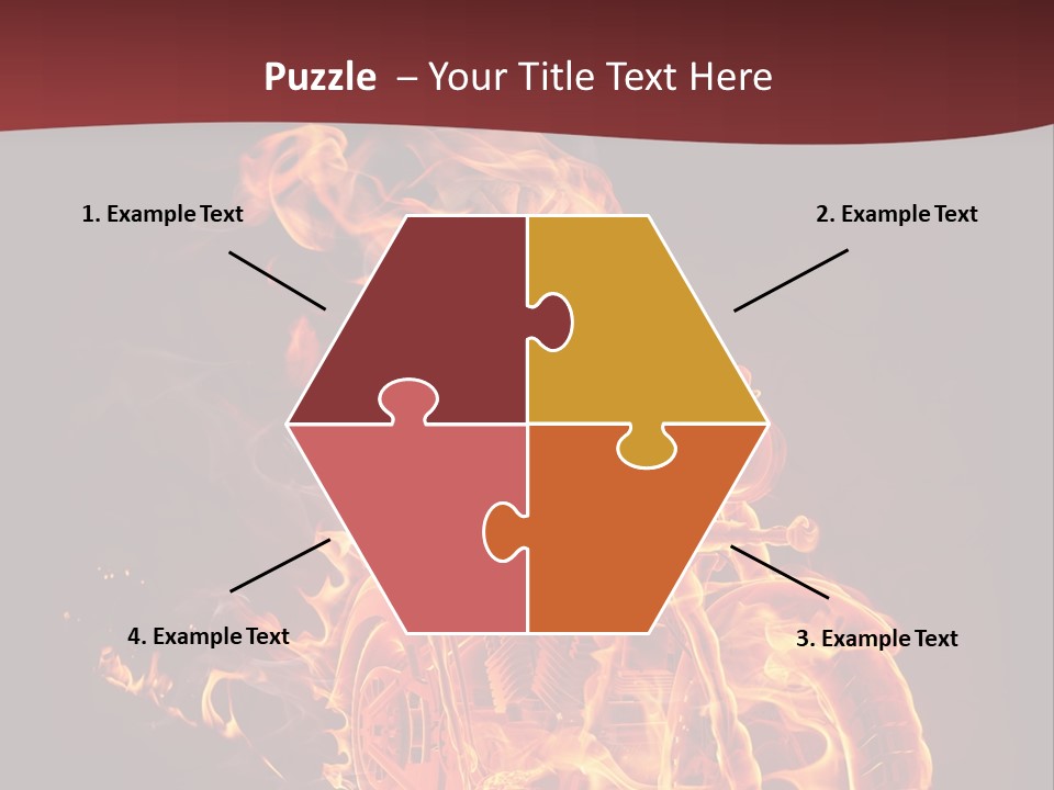 Concept Burn Riding PowerPoint Template