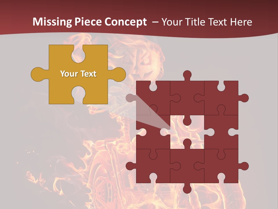 Concept Burn Riding PowerPoint Template