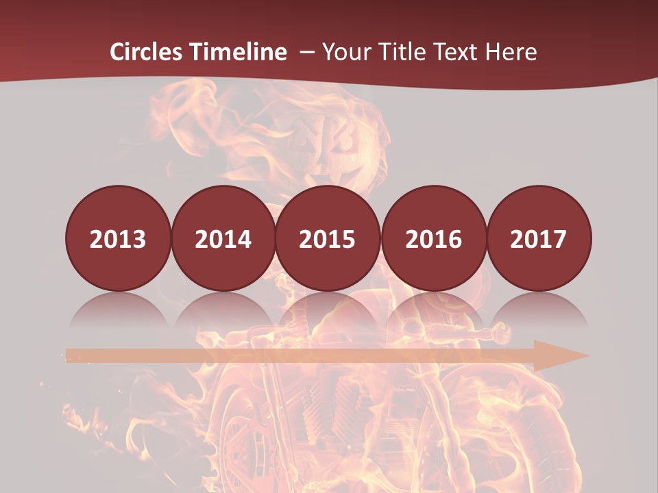 Concept Burn Riding PowerPoint Template