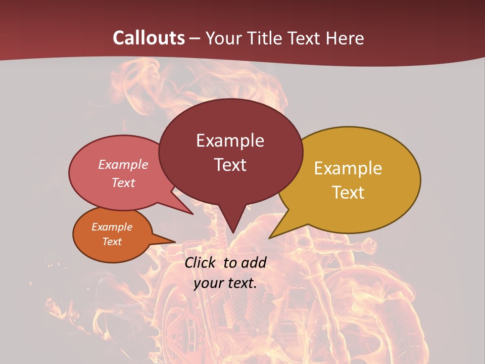 Concept Burn Riding PowerPoint Template