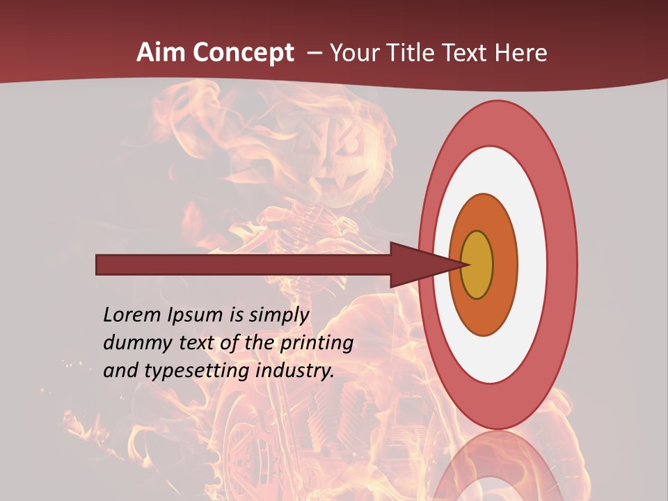 Concept Burn Riding PowerPoint Template