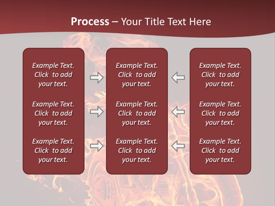 Concept Burn Riding PowerPoint Template