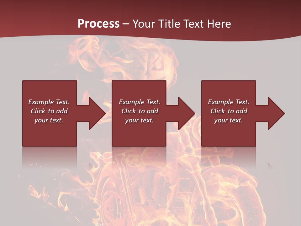 Concept Burn Riding PowerPoint Template