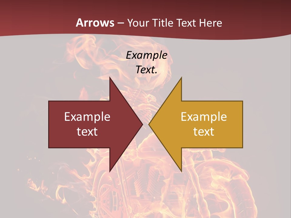 Concept Burn Riding PowerPoint Template