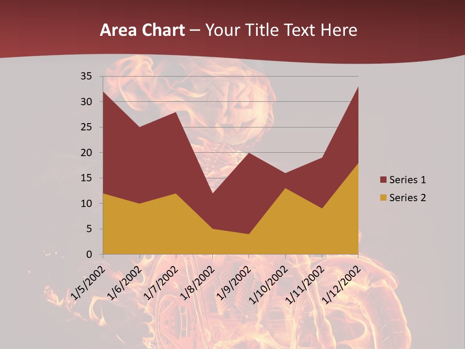 Concept Burn Riding PowerPoint Template