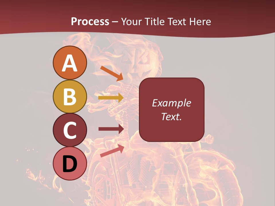Concept Burn Riding PowerPoint Template