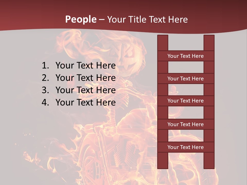 Concept Burn Riding PowerPoint Template