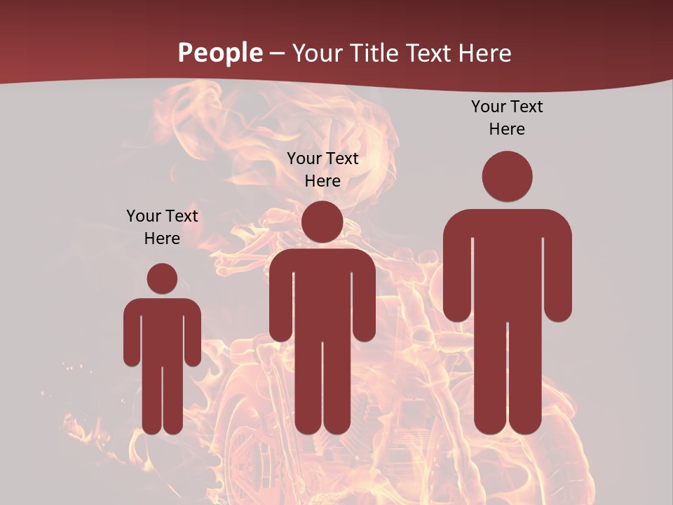 Concept Burn Riding PowerPoint Template
