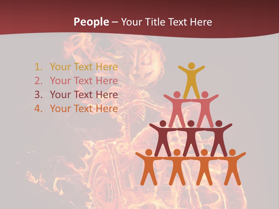Concept Burn Riding PowerPoint Template